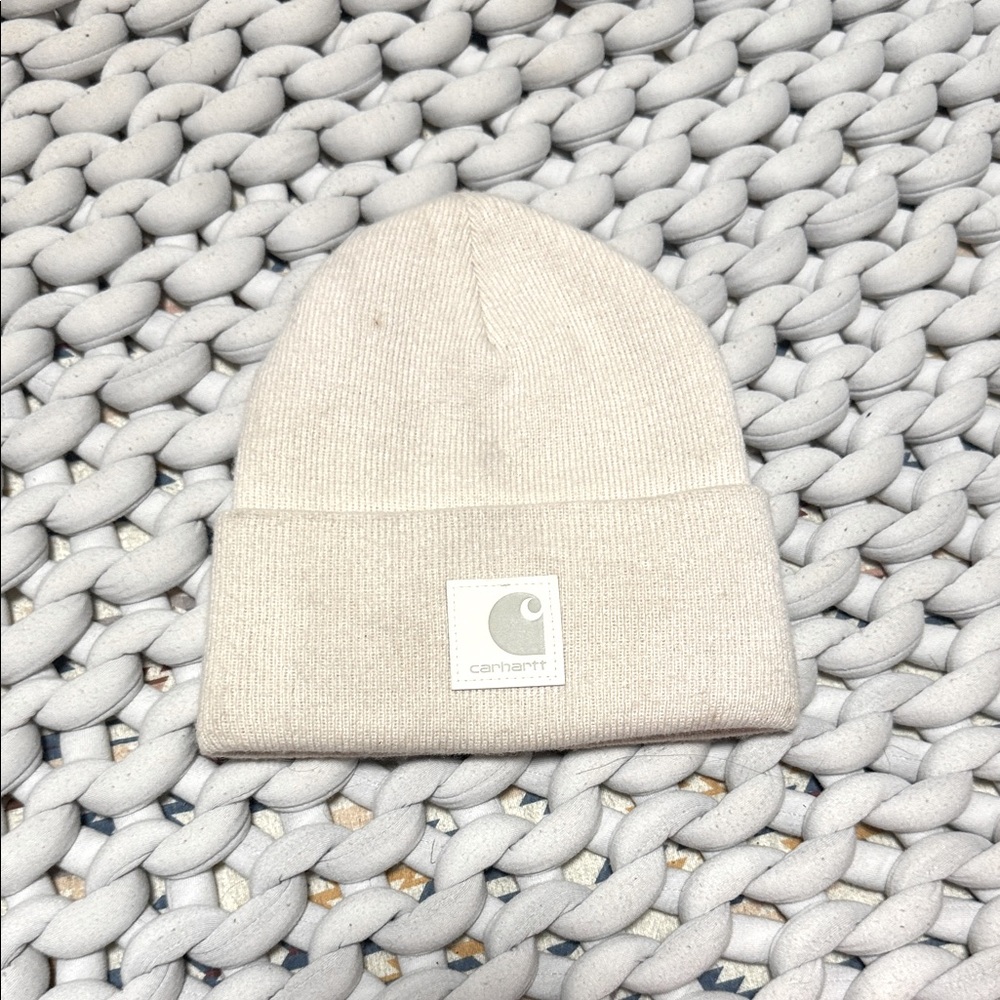 Carhartt Light Tan Knit Beanie
